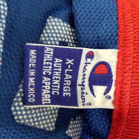 Vintage Champion Philadelphia Sixers ALLEN IVERSON NBA Basketball Jersey Men 48 - Picture 8 of 10